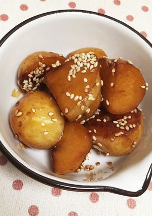 ジャガイモの甘辛 韓国風煮物-レシピのメイン写真