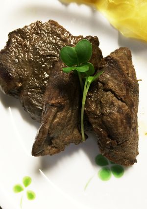 鹿肉ステーキ-レシピのメイン写真