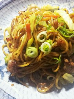 イカフライ入り焼きそば-レシピのメイン写真