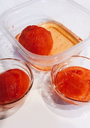 簡単☆ﾄﾏﾄ嫌いも食べれるﾄﾏﾄ漬け♡-レシピのメイン写真
