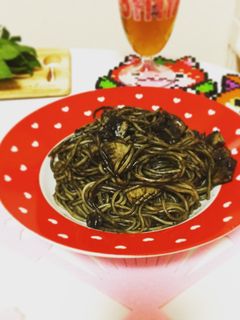 パエリアの素で簡単☆イカ墨パスタ-レシピのメイン写真