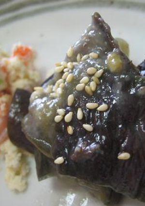 茄子の味噌炒め　　　　( ゜⊇゜)ﾉ-レシピのメイン写真