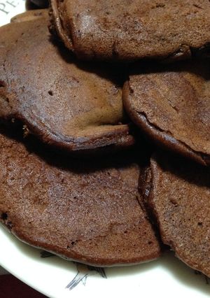 ☆材料3つ☆簡単チョコパンケーキ-レシピのメイン写真