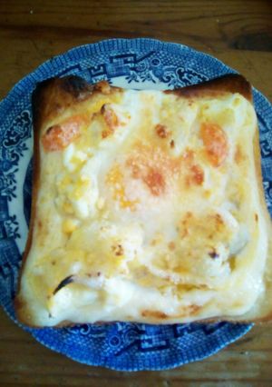 食べ応え満点!ポテサラトースト-レシピのメイン写真