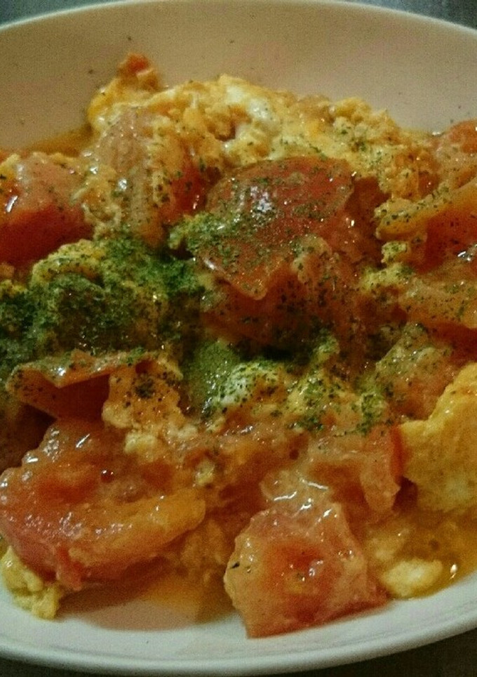 ★たまごとトマトの簡単炒め★イタリアン-レシピのメイン写真