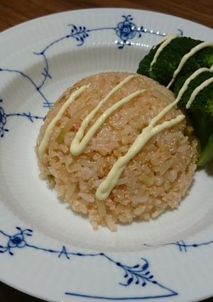 明太子とザーサイの炒飯-レシピのメイン写真