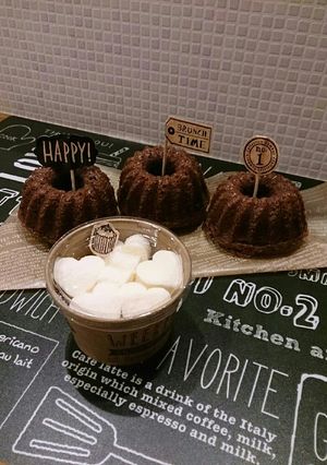 ココアのクグロフ-レシピのメイン写真