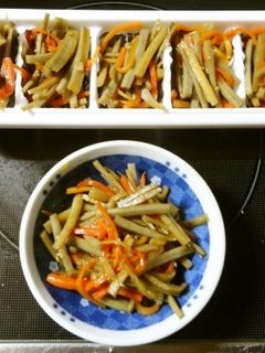 きんぴらゴボウ(お弁当用)-レシピのメイン写真