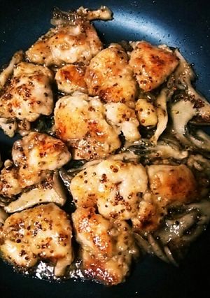 ハニーマスタードチキン-レシピのメイン写真