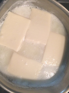 重曹で簡単に温泉湯豆腐的なふわとろ豆腐。-レシピのメイン写真