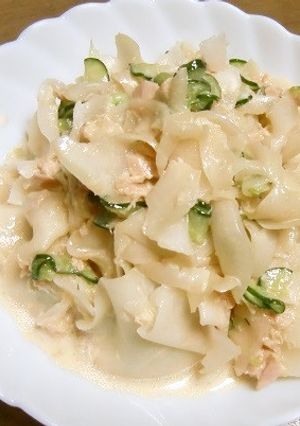 かぶ＋きゅうり＋ツナの、食べやすいサラダ-レシピのメイン写真