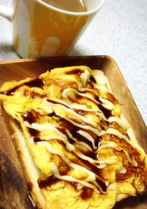 とん平焼きトースト-レシピのメイン写真