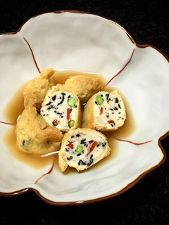 お豆腐の油揚げ包み煮-レシピのメイン写真