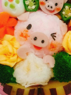 お弁当に♪おにぎりで肉まん♪-レシピのメイン写真
