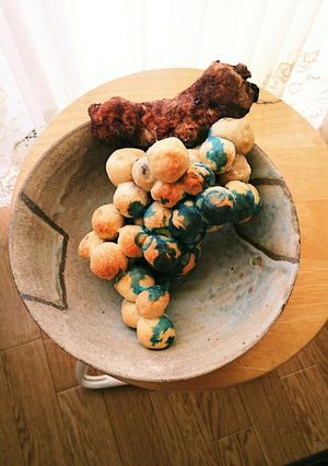 ぶどうパン 春休み 子供のおやつ 手作り-レシピのメイン写真
