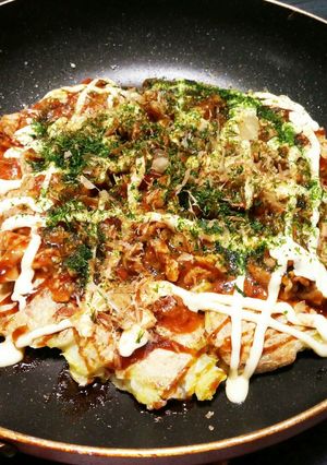 豆腐入りふわふわお好み焼き-レシピのメイン写真