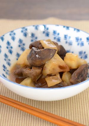 妊娠、授乳の貧血に！鶏レバーのさっぱり煮-レシピのメイン写真