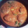 デミグラスソース 煮込みハンバーグ