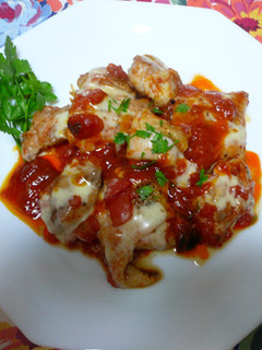 鶏肉のトマトチーズ焼き-レシピのメイン写真