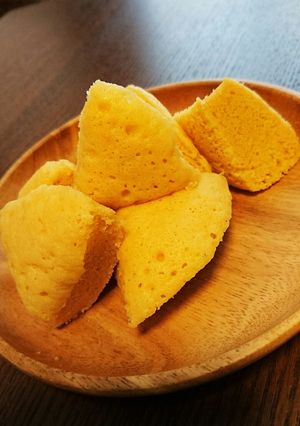 ほわほわ豆腐きなこ蒸しパン-レシピのメイン写真