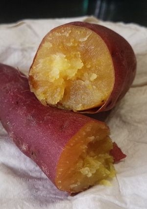 簡単!ほっとくだけのしっとり焼き芋-レシピのメイン写真
