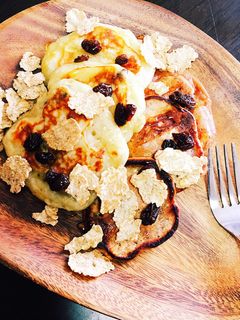 HMとバナナとヨーグルトでパンケーキ-レシピのメイン写真