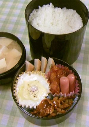 お弁当に最適♪レンジで簡単目玉焼き-レシピのメイン写真