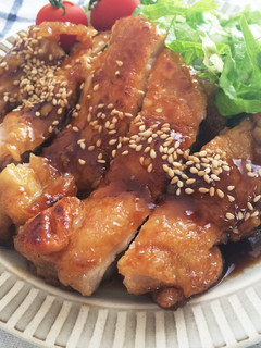 簡単♪旦那が大好きな★鶏もも肉の照り焼き-レシピのメイン写真
