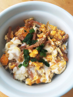 春を感じて!つくしの玉子丼!-レシピのメイン写真