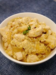おひとり丼!ささみのつゆダク親子丼-レシピのメイン写真