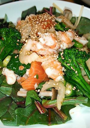 春の野菜とエビのレモン風味サラダ-レシピのメイン写真
