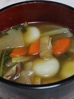 果報団子汁(かほうだんご汁)-レシピのメイン写真
