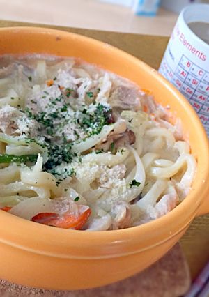 あったか〜い♪クリームうどん-レシピのメイン写真