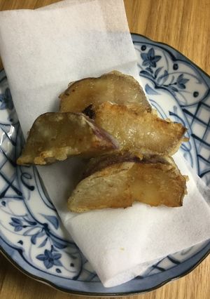 リメイク・さつまいもの甘煮の天ぷら-レシピのメイン写真