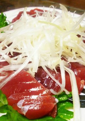 カツオの刺身-レシピのメイン写真