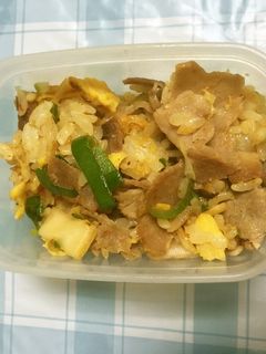 【冷凍炒飯アレンジ】時短キムチ炒飯-レシピのメイン写真
