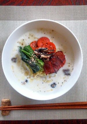 減塩効果で一石二鳥まろやかミルクラーメン-レシピのメイン写真