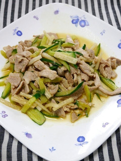 簡単!さっぱり生姜の青椒肉絲風-レシピのメイン写真