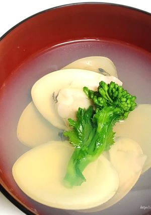 ひなまつりの定番♡ハマグリのうしお汁-レシピのメイン写真