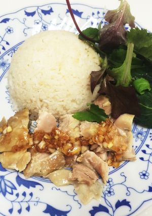 炊飯器で簡単本格カオマンガイ-レシピのメイン写真