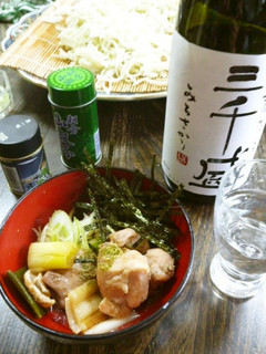 鶏蕎麦-レシピのメイン写真