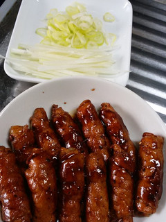 豚肉スライスと梅干し&大葉巻き焼き-レシピのメイン写真