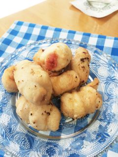 ささみの梅ロール唐揚げ!さっぱり美味しい-レシピのメイン写真