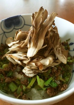 舞茸のみぞれ丼　大根使い切りレシピ-レシピのメイン写真