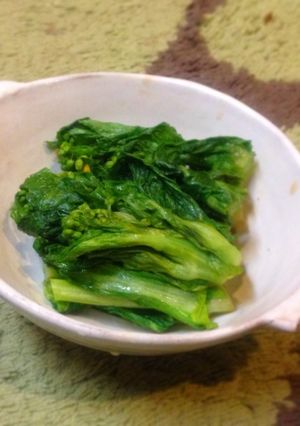 プレ農家めし◼︎簡単！菜の花の煮浸し-レシピのメイン写真