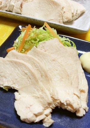 簡単!茹で鶏-レシピのメイン写真