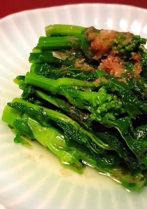 菜の花のおひたしと菜の花のからし和え-レシピのメイン写真