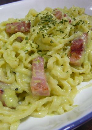 アボカド＆ベーコンのクリームパスタ-レシピのメイン写真