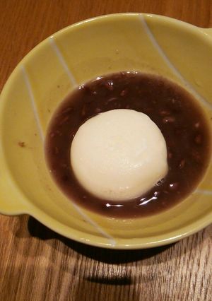 あずきバー&雪見大福でクリームぜんざい♪-レシピのメイン写真
