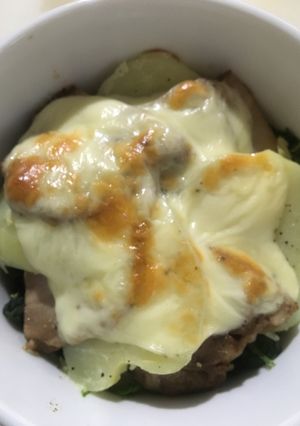 チャーシューかさね焼き-レシピのメイン写真
